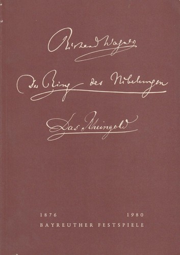 Programmheft das rheingold - programmheft, iv
