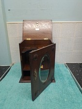 Vintage Räuchervitrine Eiche