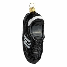 Christbaumkugel Figur "Fußballschuh" Christbaumschmuck Glas Weihnachten