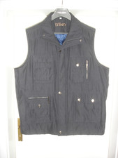 WINTER-Herrenweste schwarz,Größe XXXL,viele Taschen,Reißverschluß u. Druckknöpfe