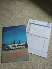 Kleines Prospekt Wohnmobil Ahorn Camp 2018