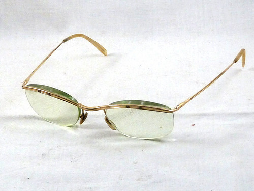 Gold plated glasses amor - plated, -amor-