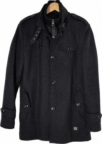 Indigo herren kurzmantel - indigo,