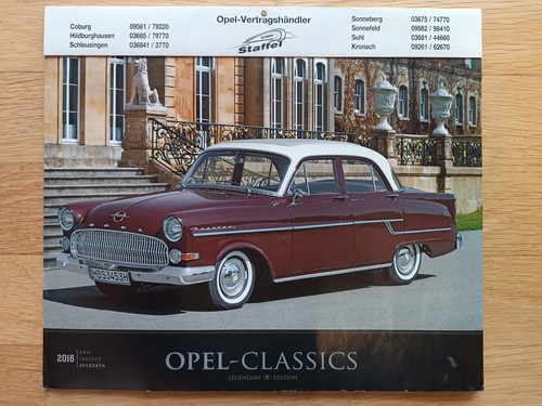 Opel kalender 2016 - opel,
