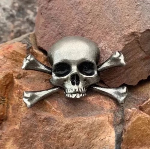 Totenkopf rocker pin - totenkopf,