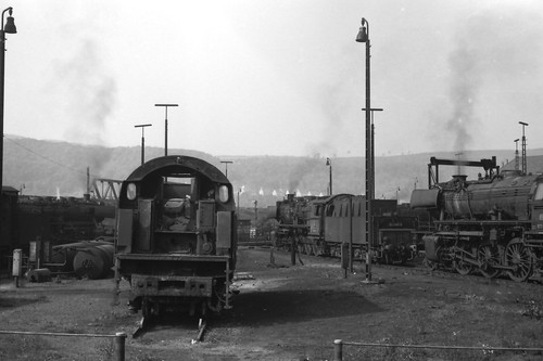 Foto negativ dampfloks - negativ,
