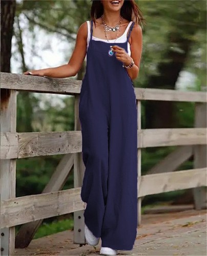 Damen polyester latzhose - damen,