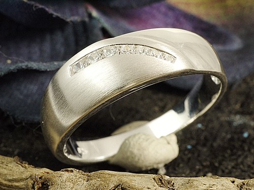 925 silberring mit zirkonia - 925,