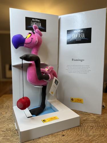 Steiff 2000 pink flamingo - steiff,