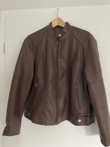 Trendige lederjacke bikerjacke - trendige, lederjacke.bikerjacke