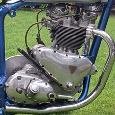 Triumph Tiger 500/650ccm Baujahr 1954