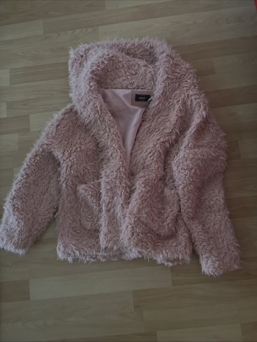 Trendy kunstpelzjacke mit - trendy,