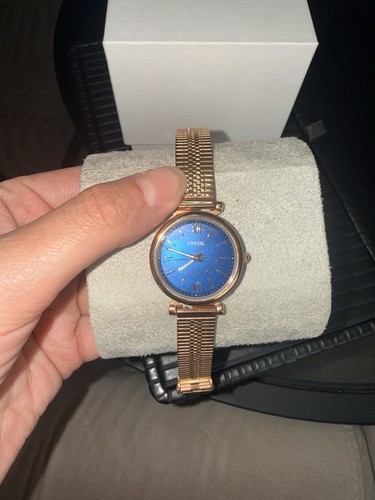 Fossil damenuhr carlie mini - damenuhr,