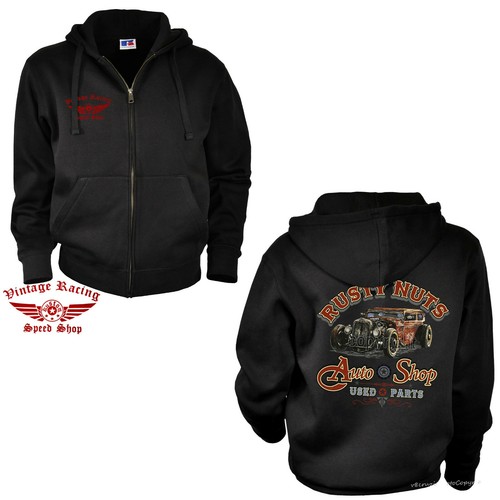 Jacke zip vintage hot - vintage, rod