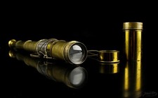 Sammlerobjekt Fernrohr Messing