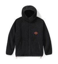 Harley-Davidson Sherpa Full Zip Kapuzen Jacke Gr. XXL - Schwarz Sweatshirt