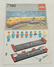 LEGO 7740 Inter-City Passenger Train ANLEITUNG INSTRUCTION 12V 12 V Train Trains