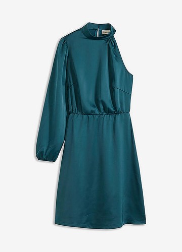 Neu satinkleid 40 - satinkleid,