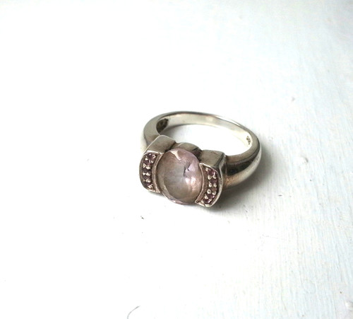 Edelstein ring 925 silber - edelstein,