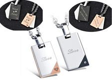 Stilvolle ID Partner Anhänger