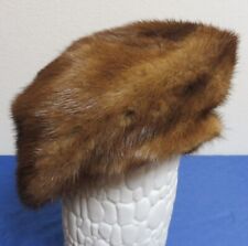 ?Damen Pelzmütze? echter Pelz Nerz Mütze Fellmütze Nerzmütze Pelzkappe 