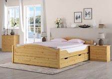 Massivholzbett Landhausstil