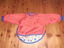 Ikea Latz baby Babylatz rot Lätzchen Langarm Kladd pRICKAR Wilj