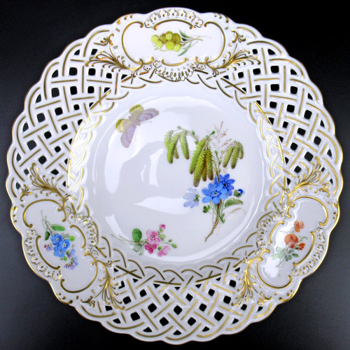 Meissen porzellan teller - porzellan,