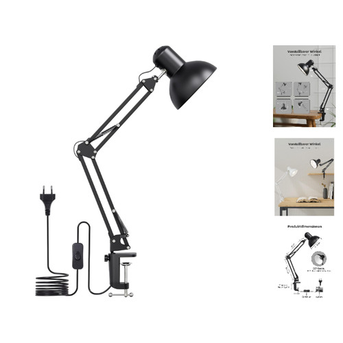 Schreibtischlampe e27 retro - schreibtischlampe,