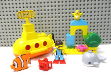 LEGO Duplo U-Boot-Abenteuer Unterwasserwelt Boot Tiere Taucher