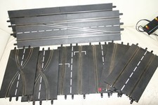 Carrera Konvolut Schienen Gerade Weiche Spurwechsel Kreuzung u.a.