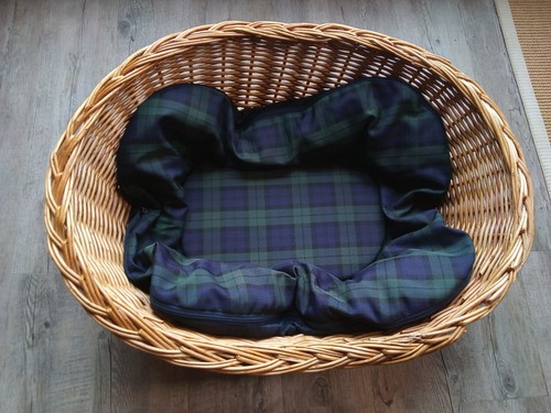 Hundekorb katzenkorb weide mit - hundekorb,