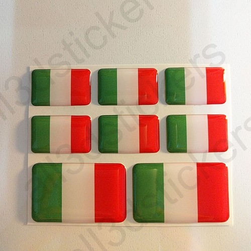Aufkleber italien flagge - aufkleber,