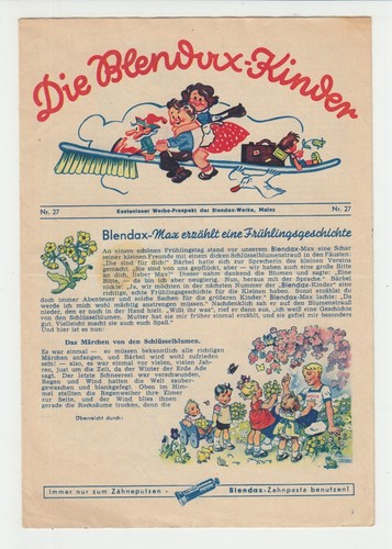 Die blendax kinder 50er - 27, (50er