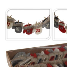 Adventskalender hängend