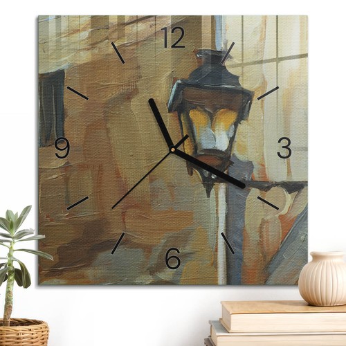 Quadratische moderne wanduhr - quadratische,