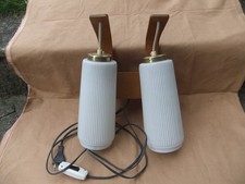 Wandlampe , Holz-Design , Hellerau ?? 70er Jahre , 2