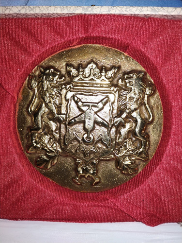 Medaille groß gold rund cm - groß,