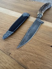 Jagdnicker Damast Trachtenmesser