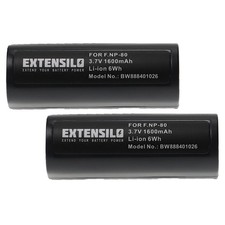 2x Akku kompatibel mit Leica
