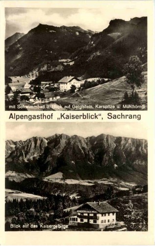 Sachrang alpengasthof - sachrang,,