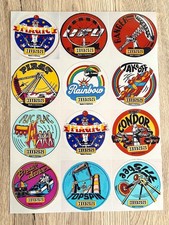 Foto-Collage (No.3) von 12 Werbemotiven HUSS FAHRGESCHÄFTE - Kirmes Schausteller