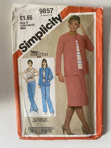 Simplicity 9857 muster - simplicity,