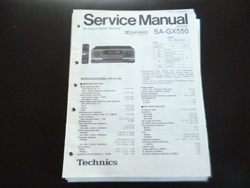 Original service manual - service,