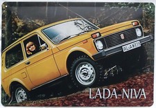 Blechschild 20x30 LADA Niva