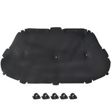 GEPCO Motorhaubendämmung Dämmmatte + Clips für SEAT LEON MK3 III 5F 2012-2020 SC