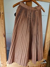 Vintage 100% Wolle Faltenrock