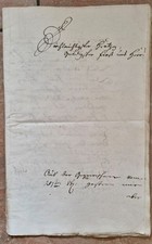 Historische Dokument -