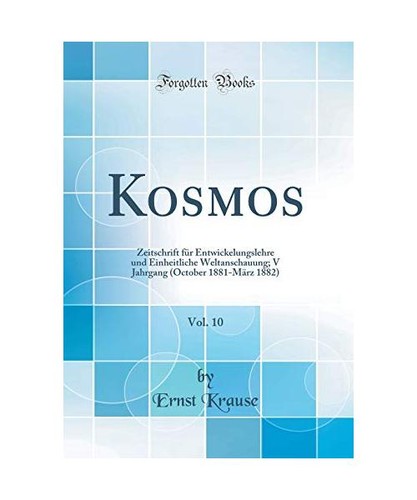 Kosmos vol zeitschrift - vol., 10: