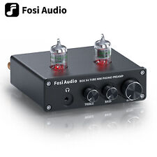 Fosi Audio Box X4 Phono Vorverstärker Kopfhörerverstärker Vakuumröhren für MM